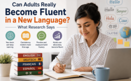 Can Adults Really Become Fluent in a New Language What Research Says